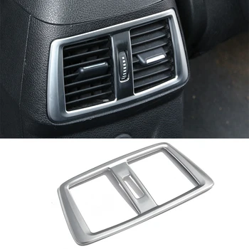 

Silver ABS Chrome Rear Air Conditioning Outlet Decorative Frame Cover Trim For BMW 218i Gran Tourer F46 2015-17 Car Accessories