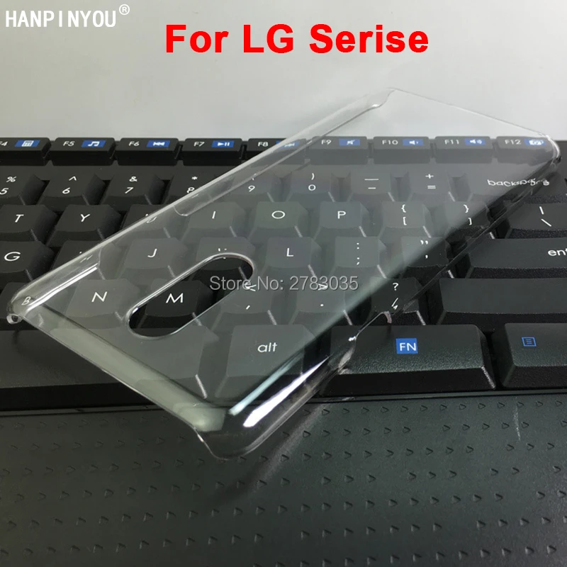 Для LG V20 30 40 35 K7 8 G5 6 Plus ThinQ Stylo4 Глянцевая оснастка Невидимый Жесткий ПК чехол
