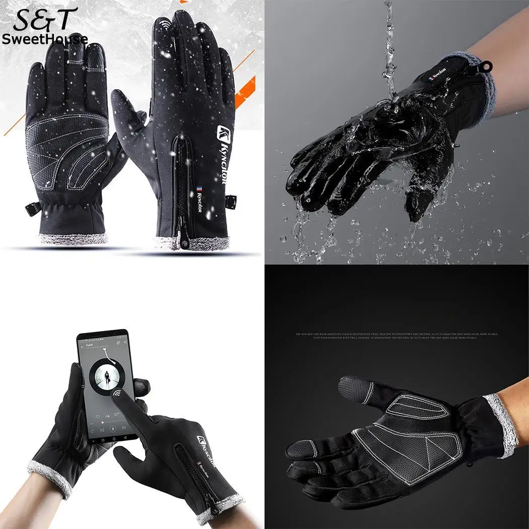 Перчатки FANALA военные зимние перчатки Handschoenen водонепроницаемые кожаные Rekawiczki 2019