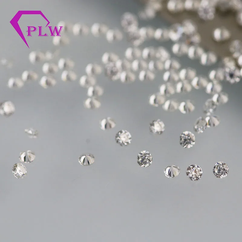 Melee moissanite lab созданный драгоценный камень возле бриллиантов Dcolor около 0.05ct1 9