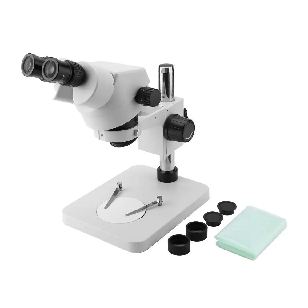 7X 45X Binocular Magnification Stereo Zoom Microscope