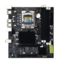 X58 рабочего Материнская плата LGA 1366Pin DDR3 материнских плат для L/E5520 X5650 RECC высокое Скорость Игровая плата для Intel Core i7