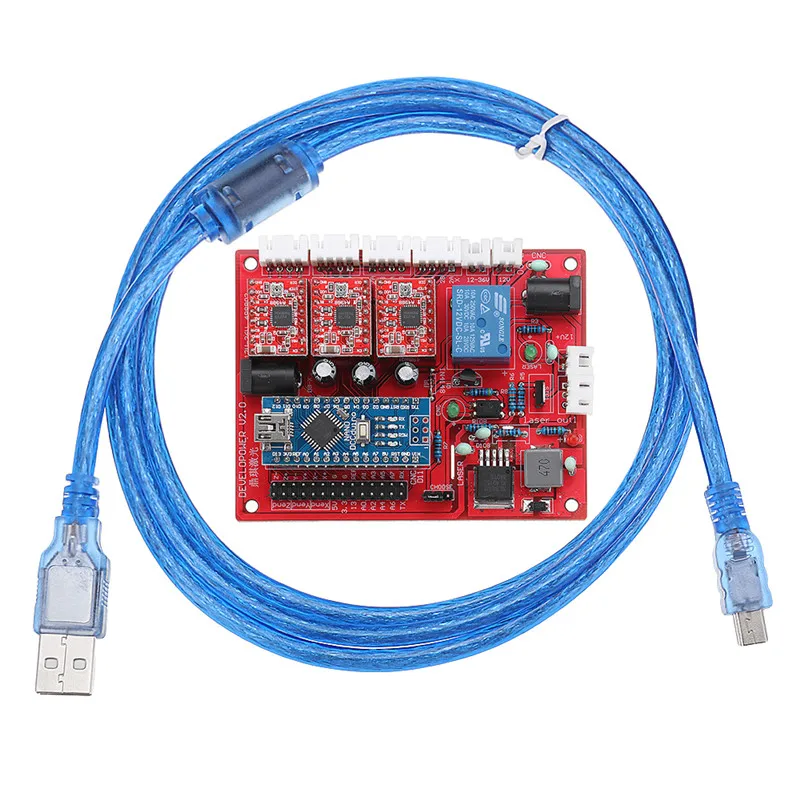 Original 3018 CNC Router 3 Axes Control Board GRBL USB Stepper Motor Driver DIY Laser Engraver Milling Engraving Machine Control