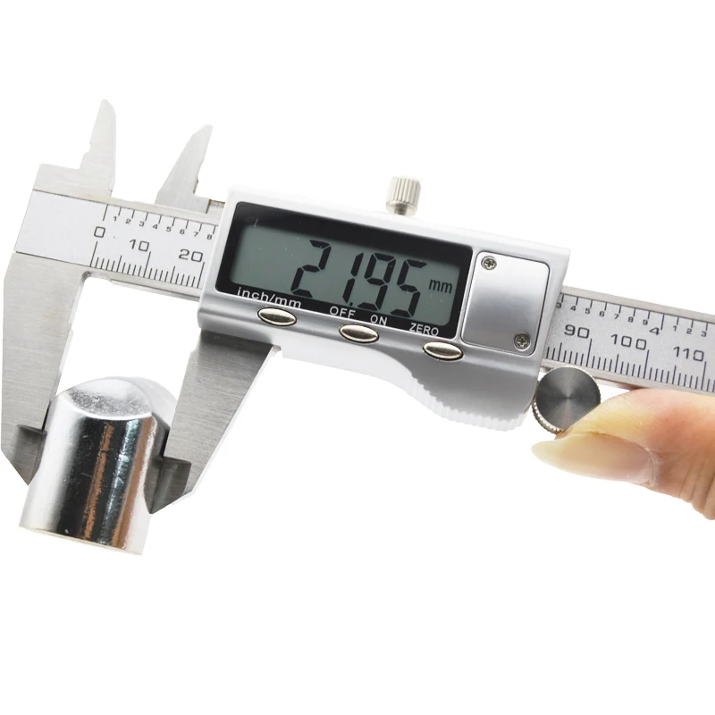 0-150 мм Цифровой штангенциркуль из нержавеющей стали электронный цифровой металлический штангенциркуль микрометр измерительный инструмент