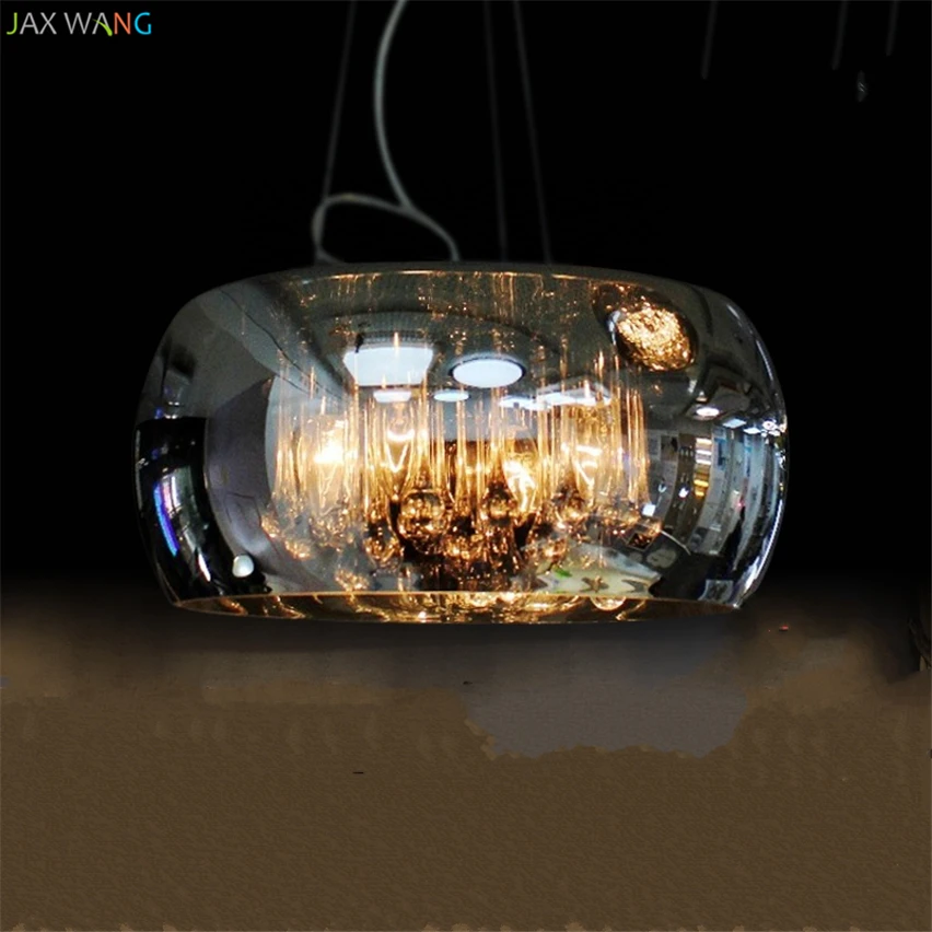 Роскошные Cyrstal подвесные светильники столовая, стекло кухня подвесные лампы для гостиной кафе отель Декор приспособления для промышленного освещения
