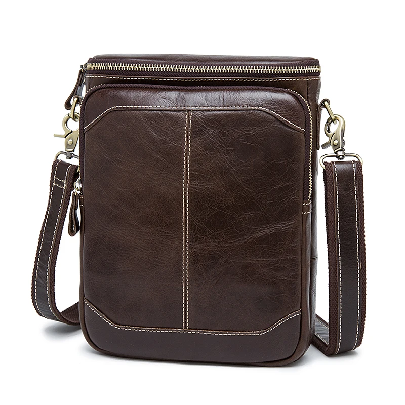 الرجال حقيبة جلد أصلي للرجال حقيبة الأزياء جلد البقر الرجال حقيبة ساع المراهنات Crossbody أكياس للرجل حقائب
