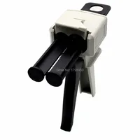 50ml AB Epoxy Glue Gun Applicator Glue Adhensive Cartridge Gun Mixed 1:1 AB Glue Manual Dispense Glue Gun Hand Tool Caulking Gun
