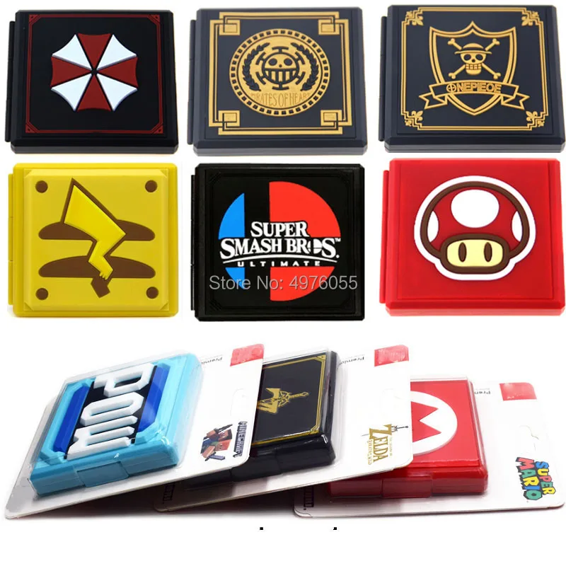 

12 in 1 Nintend Switch Shockproof Game Cards Case Nintendos Switch Hard Shell Box for Nitend Switch Games Storage Accessories