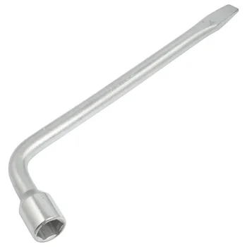 

L Type Hexagon 19mm Slotted End Socket Lug Wrench