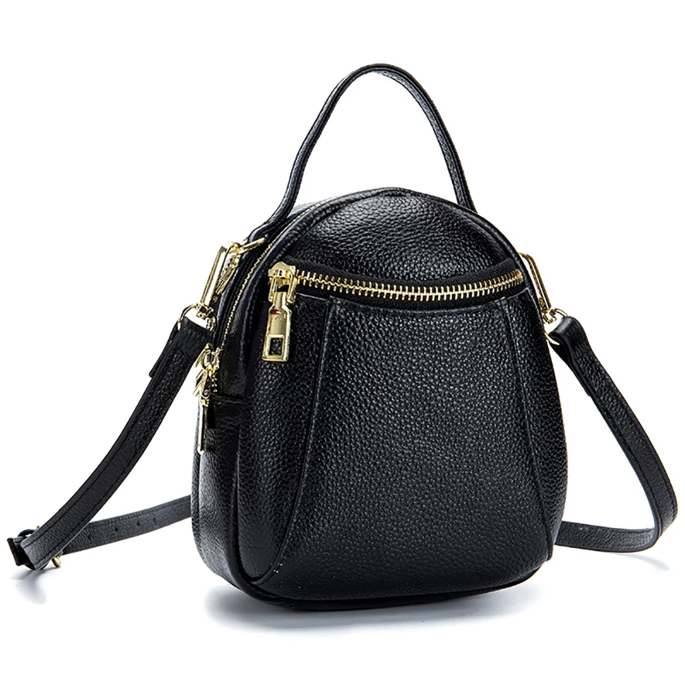 

2019 New Women Crossbody Bag Real Cow Leather Ladies Women Genuine Leather Handbag Shoulder Bag For Women Flap Bags Boston