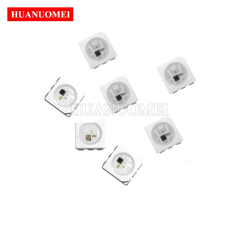 Светодиодный чип WS2815 1000 SMD RGB с интеллектуальным управлением постоянный ток 12 В