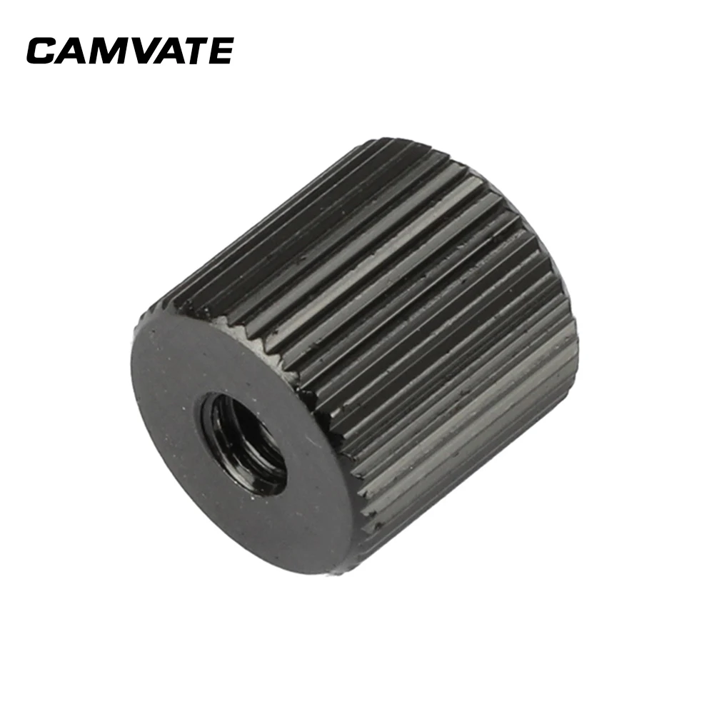 

CAMVATE 1/4"-20 Female Screw Double Thread Adapter For Extension Arm C2039