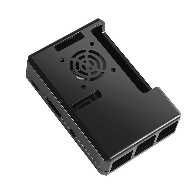 Для Raspberry Pi 3 B + чехол ABS Защитный Чехол Съемный с охлаждающим вентилятором и