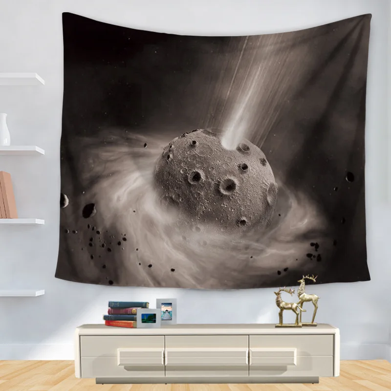 

Eclipse Tapestry Mandala Wall Hanging Moon Psychedelic Wall Tapestry Hippie Boho Home Decor Wall Cloth Tapestries Carpet Blanket