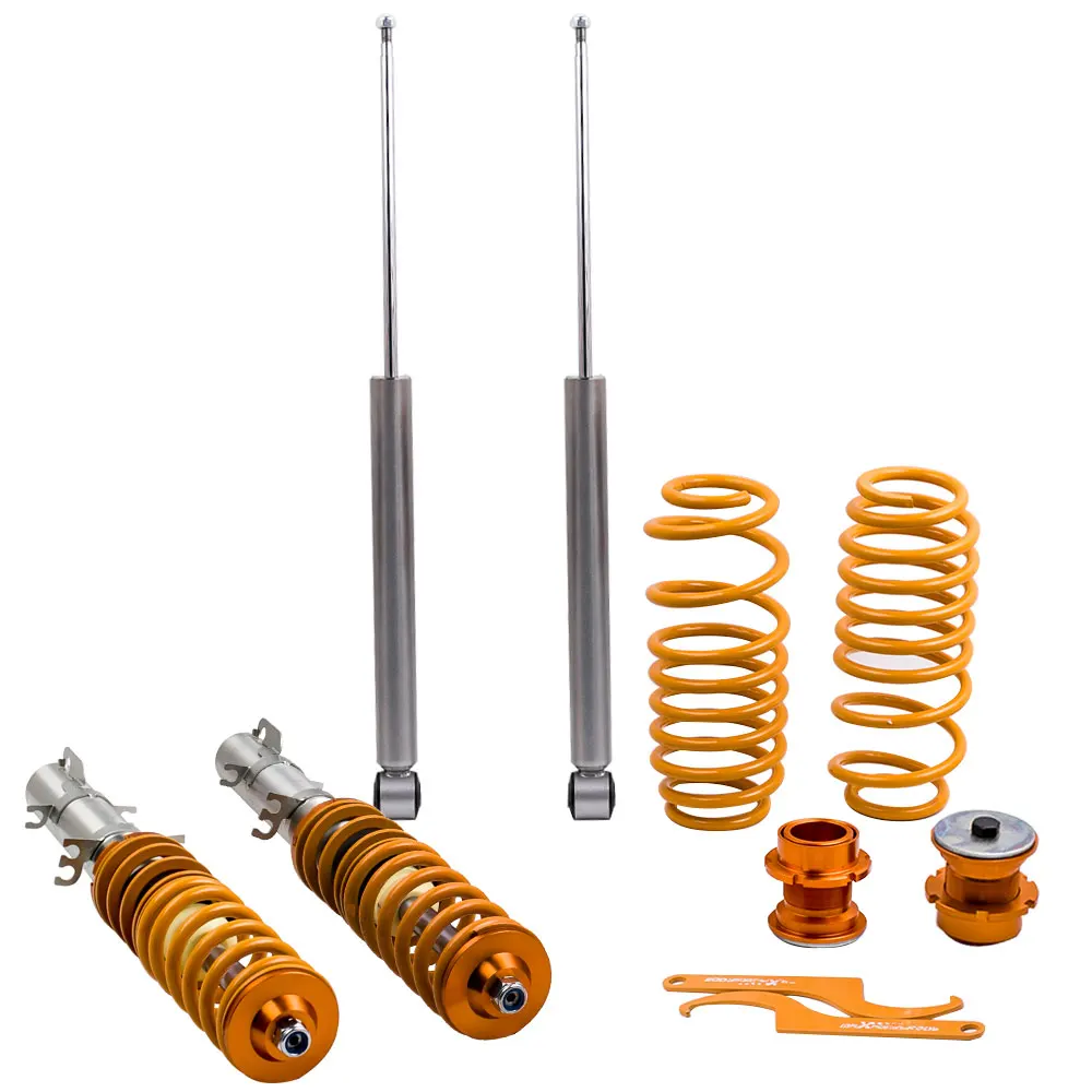 Для Seat Leon Mk1 Толедо Mk2 1 4 6 8 T Coilover подвеска Снижение комплект для Skoda Octavia 1U VW Golf Mk4