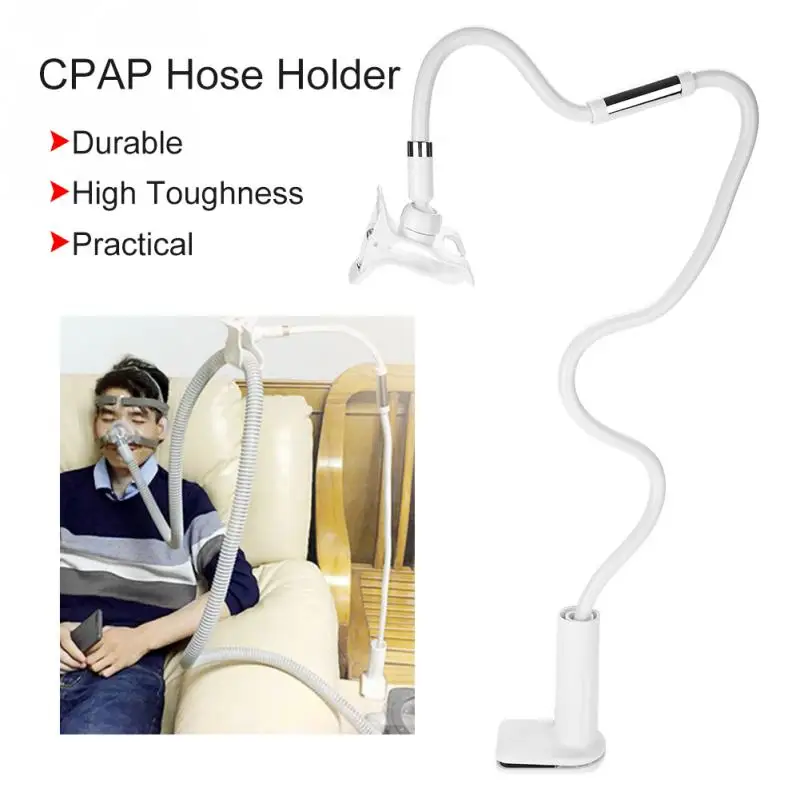 

Adjustable CPAP Hose Holder Fixed Tube Ventilator Accessories CPAP Hose Support Arm Breathe Notch Sleeping Proof Tube Sleep Care