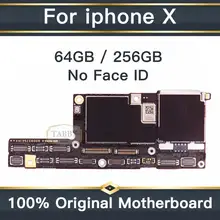 Высоко качественная материнская плата для iPhone X без Face ID 100% разблокировать оригинальная материнская плата полным набором чипов и IOS Системы лоджик борд