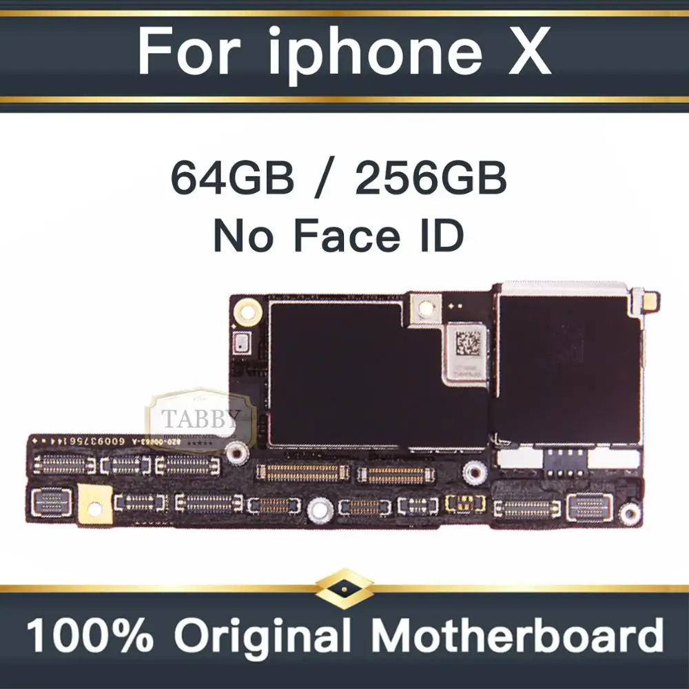 Материнская плата для iPhone X высокое качество без идентификации лица 100%