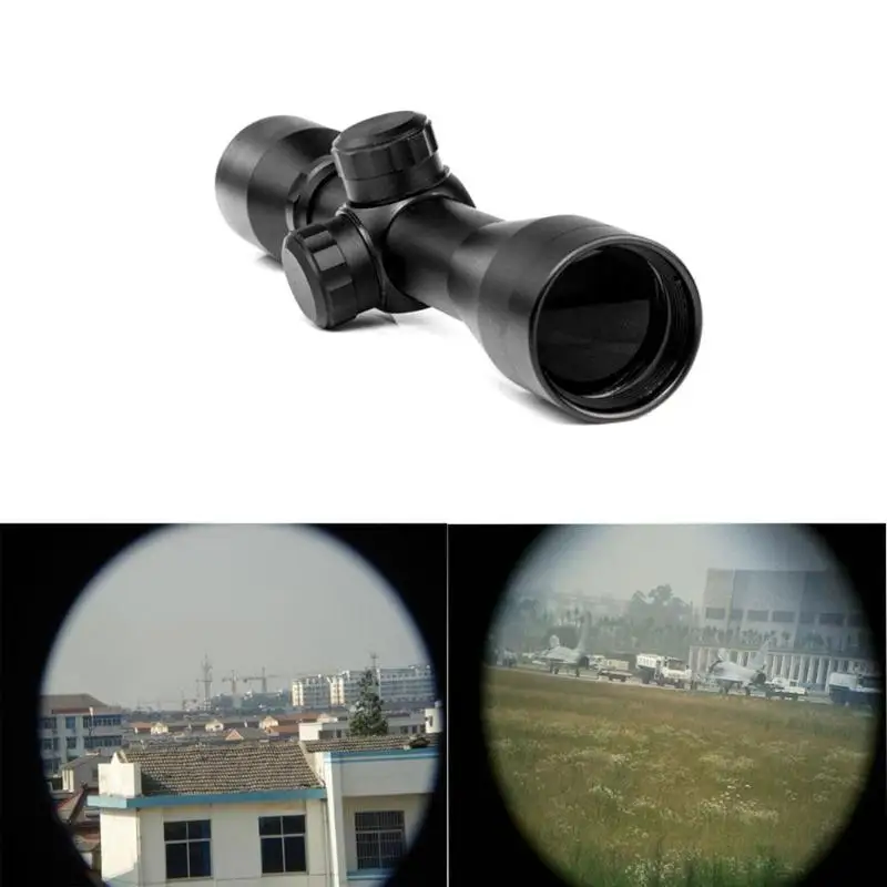 

Outdoor Portable 4X20mm Telescopic Scope Sight Crossbows High Power Monocular for Hunting Riding 27.5*3.5*3.3cm