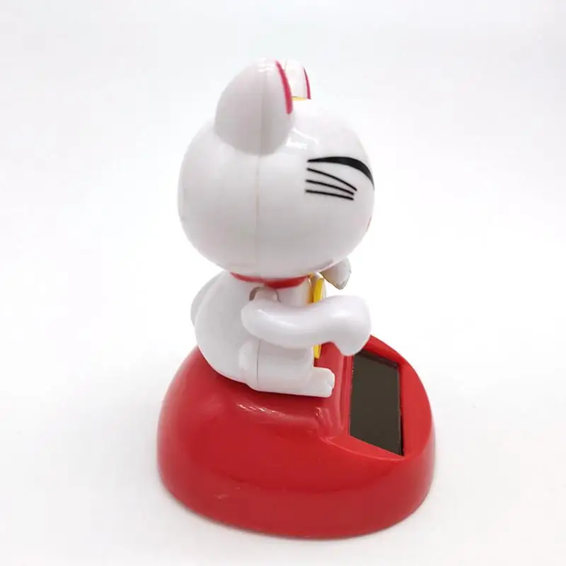 Maneki Neko Zhcmdjj модный Золотой/Белый на солнечных батареях с котом удачи счастливый