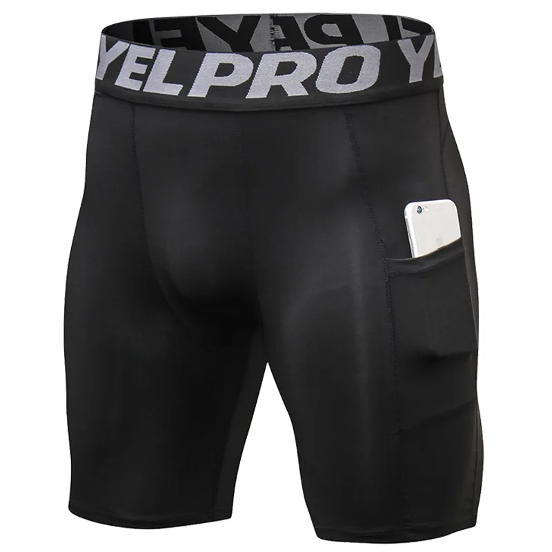 running short tights with pockets