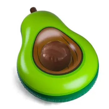 

150x110cm Avocado Swimming Ring Inflatable Swim Giant Pool Pool Floats for Adults for Tube Float Swim Pool Toys 2019 New 4