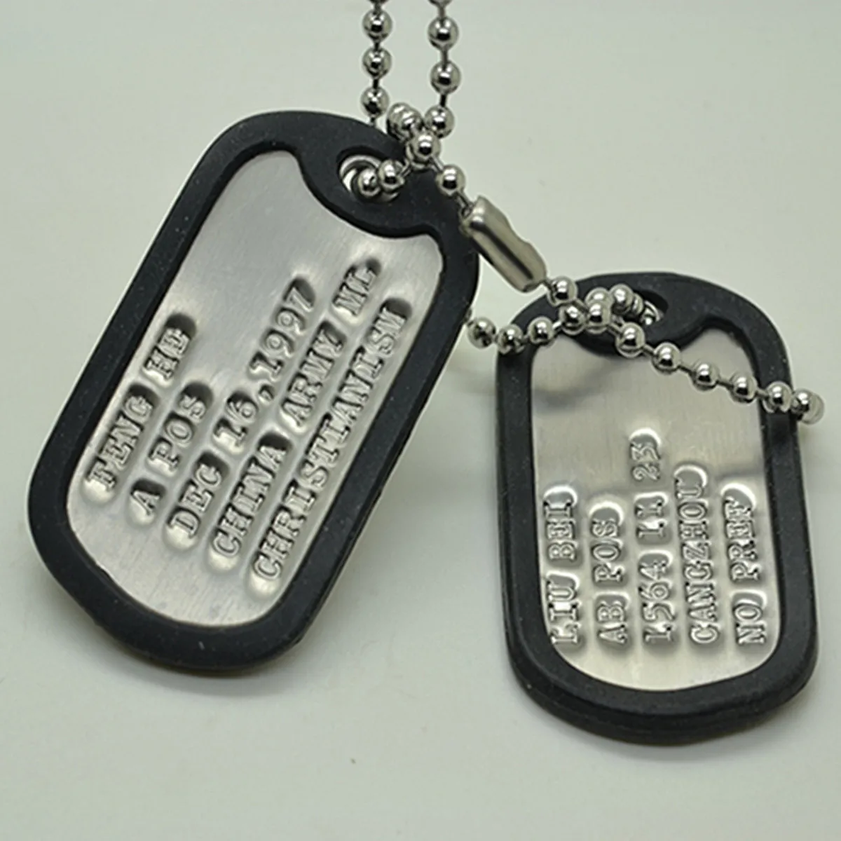 

Dog Tag Noise Silencer 37mm Black Silicone Rubber Bumper Fastener Ring For Military Jewellery findings & Components for Garden