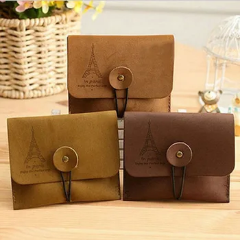 

New 2019 Retro Memory Unisex Coin Purse Coin Key Holder Mini Wallet Fashion Women Money Bag For Men Purse Pouch National Wind