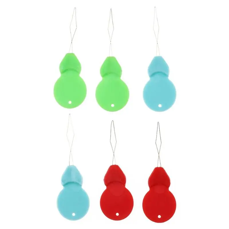 

10pcs/set Gourd DIY Automatic Needle Threader Garment Sewing Needlework Thread Guide Device Tool