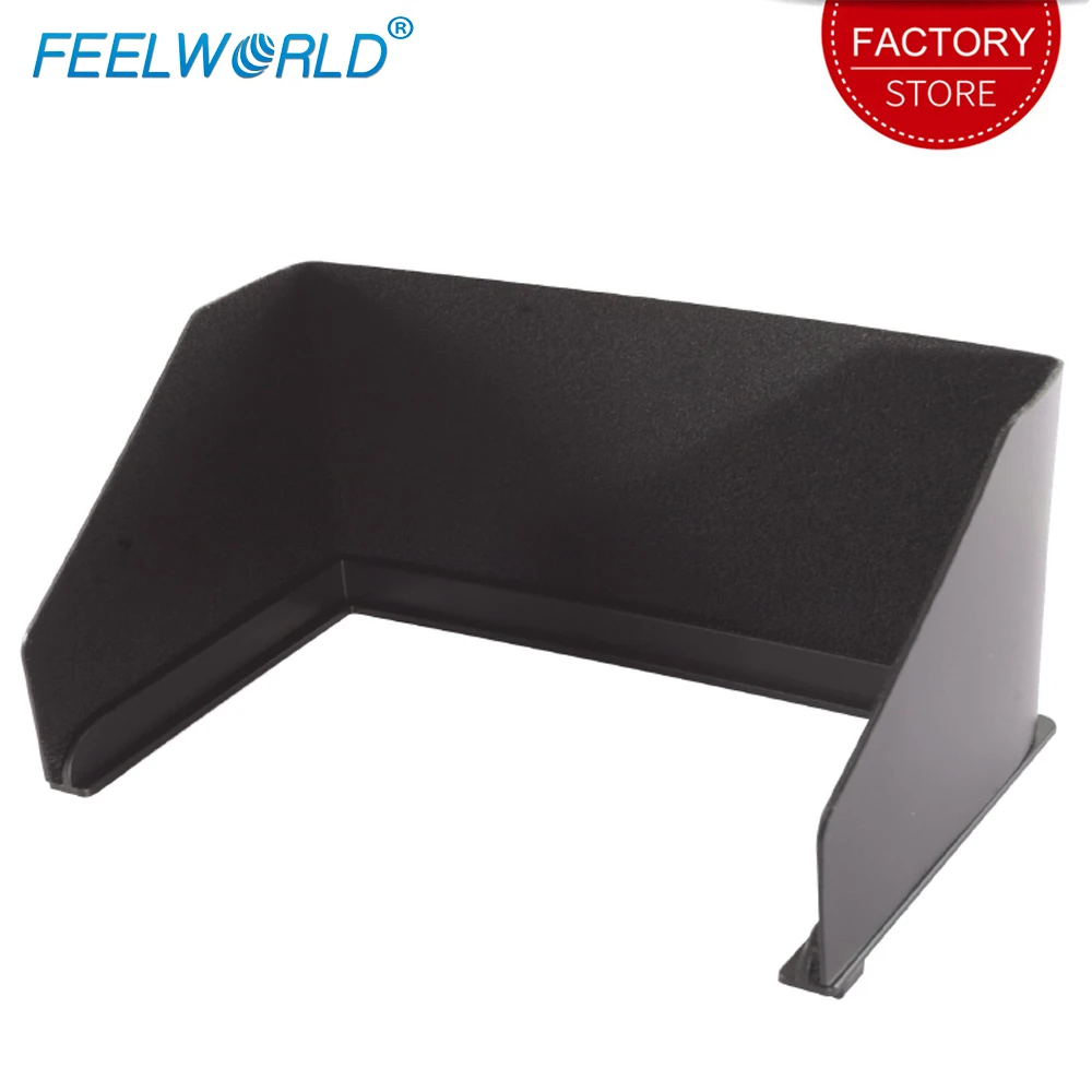 

Feelworld Sunshade Sun Hood Portable Light Weight for F570 Camera Field Monitor Flexible Installation for DSLR Monitor