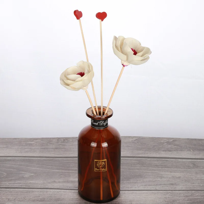 Cherry Blossom Dried Flower Rattan Artificial Flower Reed Diffuser