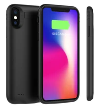 Для iPhone Xs Max чехол для телефона 5200 мАч перезаряжаемые запасные аккумуляторы для телефонов внешнего резервного батарея зарядное устройство чехол для