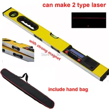 400 мм/600 мм Цифровой спиртовой лазерный уровень транспортир Цифровой Инклинометр угловой уровень с лазерным лучом цифровой уровень с лазером