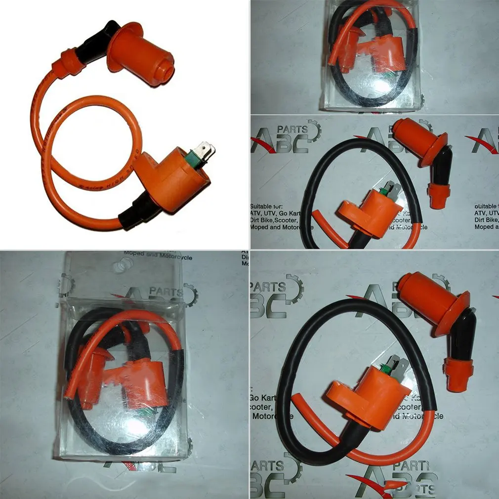 Фирменная Новинка катушка зажигания мотоцикла для GY6 двигателя 150CC JIC-005 роллер мопед ATV
