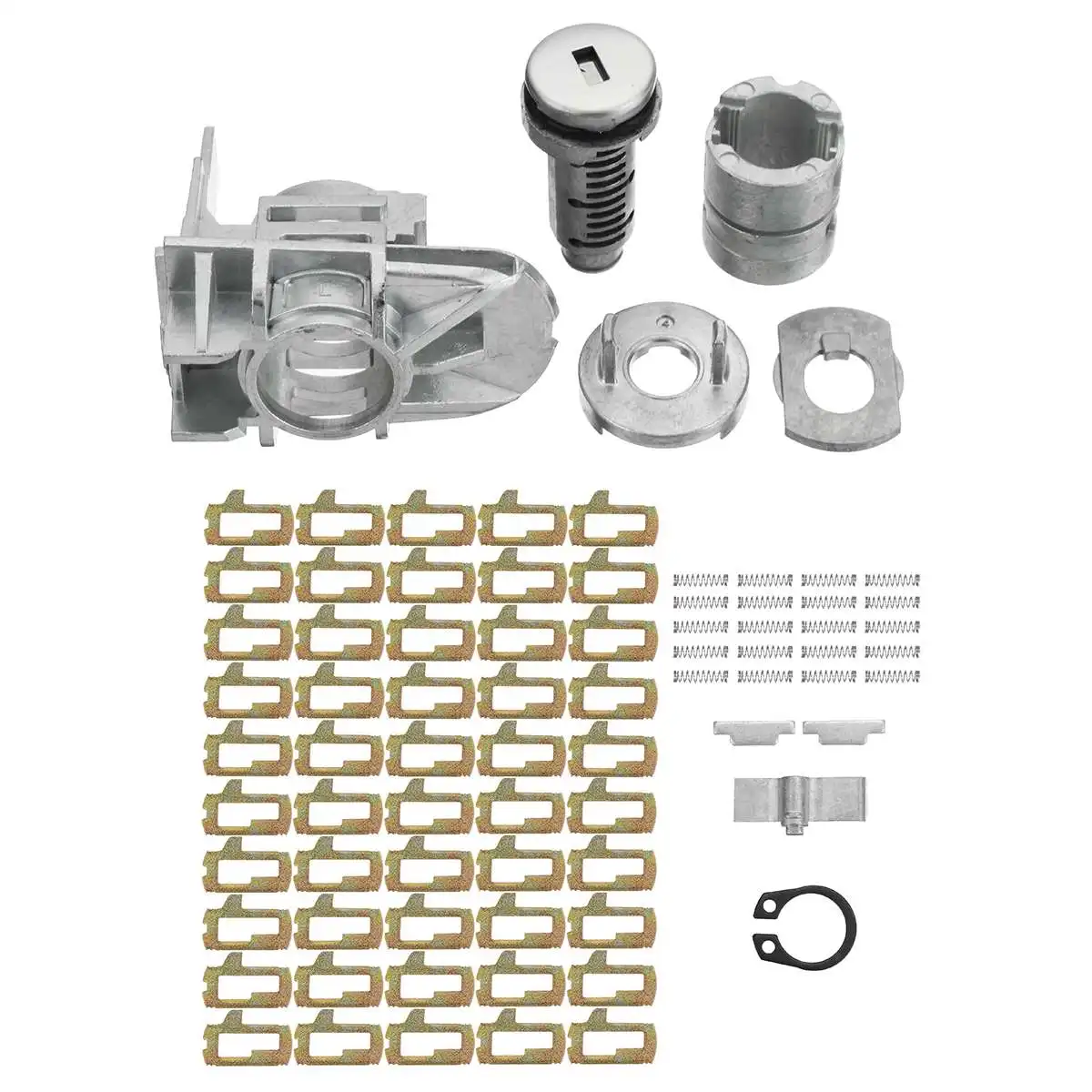 

1 Set Car Front Door Lock Cylinder Repair Kit 1552849 for Ford for Focus for C-Max for S-Max