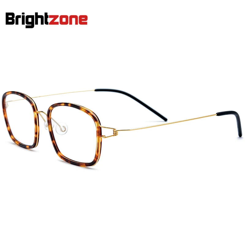 

Fashion Peoples Options Acetate + Titanium Metal Full Rim Durable Denmark Design Fit 4 All Face Shapes Oculos Eyeglasses Glasses
