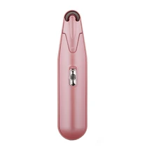 SANQ электрический эпилятор для удаления волос на теле, перманентное бритье для женщин и мужчин, безболезненная бритва-розовый
