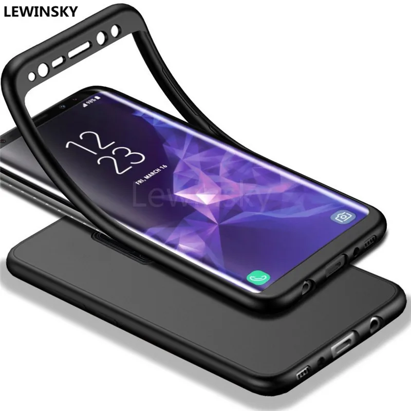

360 Degree Soft TPU Phone Case For Samsung Galaxy A6 A8 J6 J4 J8 J2 Pro 2018 S9 S8 S7 Note 9 8 A3 A5 J3 J5 J7 Prime 2017 2016