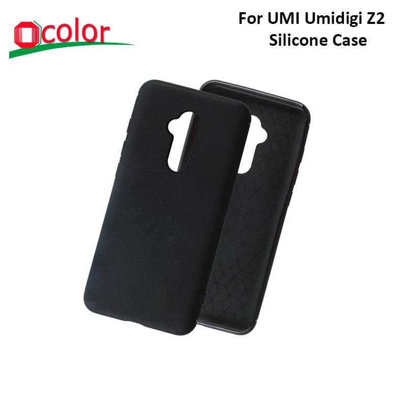 ocolor For UMI Umidigi Z2 Pro Silicone Case Anti-knock Back Cover Protective Special Edition Phone |