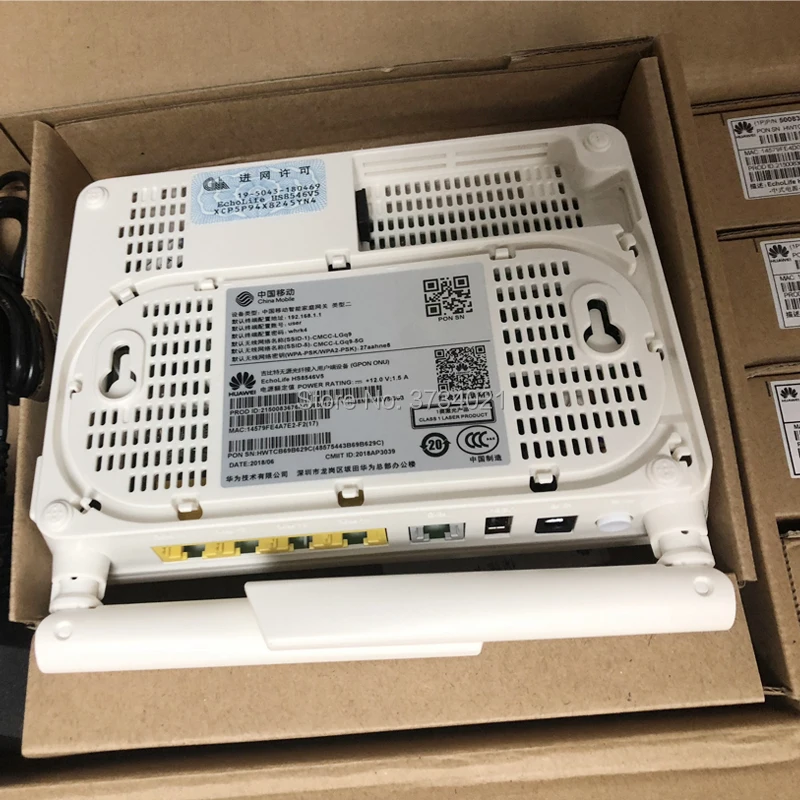 3 шт./лот Мини Размер HUAWEI HS8546V5 GPON ONU ONT 4GE + 1TEL 2USB 2 4G & 5G Wifi SC UPC FTTH Huawei модем волоконно