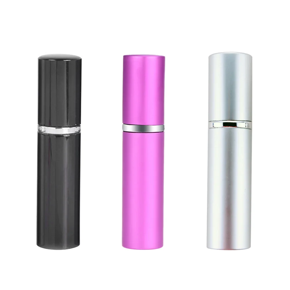 

3pcs 5ml Refillable Portable Carry-On Perfume Atomizer Pocket Makeup Practical Spray Bottle Recipiente For Travel