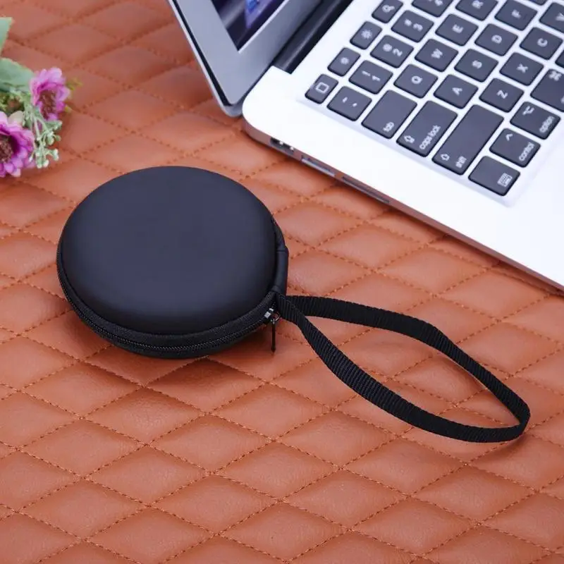 Маленькая круглая форма Чехол защитный сумка для хранения Bluetooth