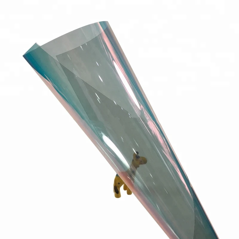 

50cmX152cm Good quality Korea material Chameleon window solar light blue car tint film