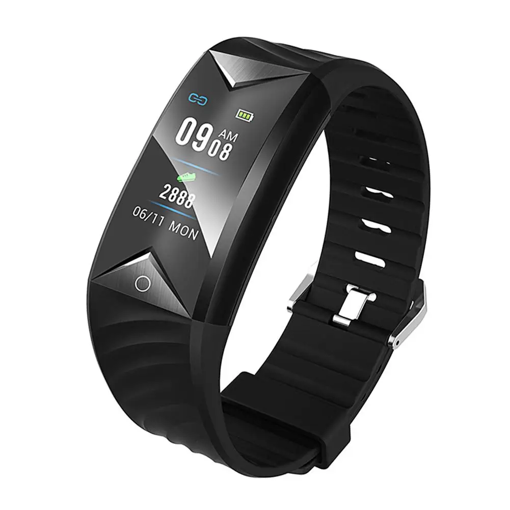 

Bluetooth Smart Bracelet Color Screen IP67 Waterproof Sports Step Counting Heart Rate Blood Pressure Health Monitoring Call