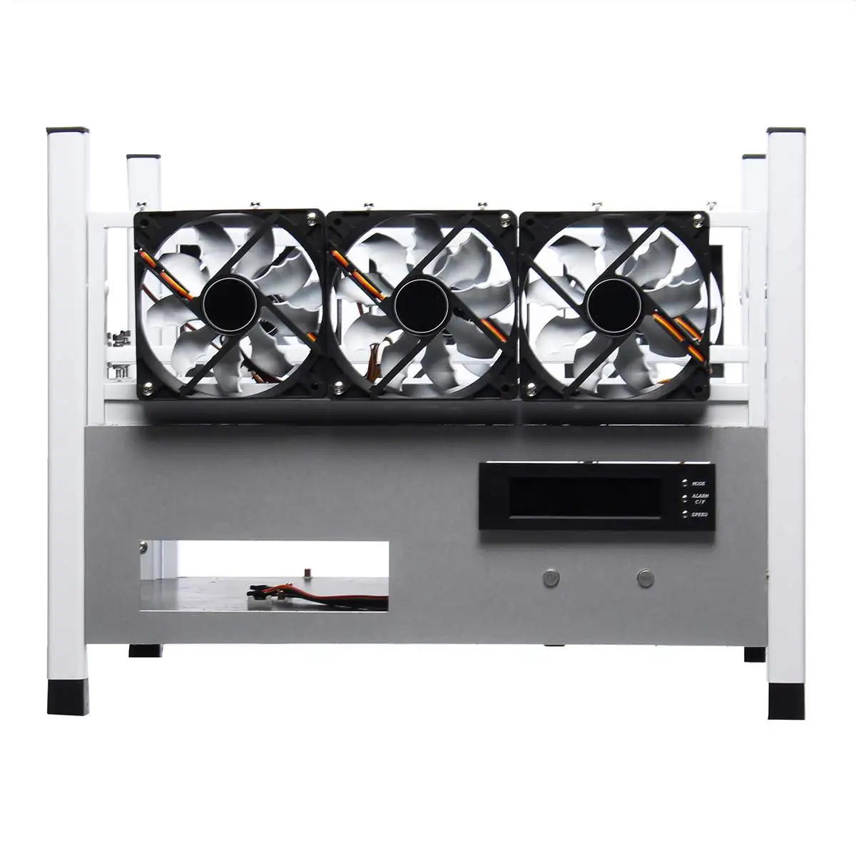 BX36 6GPU Open Air Mining Rig Frame Miner Case Drawer Style Crypto Coin for 6 Fans Computer Mining Case Frame Server Chassis