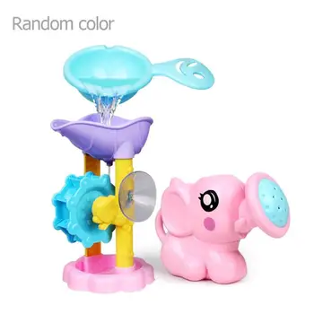 

ABS Summer Cartoon Kids Play Water Beach Toys Bathroom Interactive Shower Sprinkler Kit Baby Bath Toys Water Spraying Tool