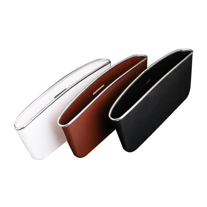 Vehicle Seat Gap Filler Organizer Vehicle Storage Box Sundries Storage Box Stowing Tidying Bag Car Accessories Christmas Gift