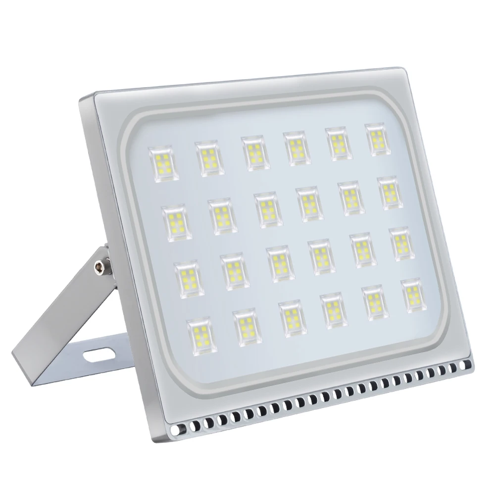 

100PCS Ultra Thin 110V 220V LED Flood Lights 150W LED Floodlight IP65 Waterproof Flood Lighting Outdoor Security Lighting Lamp