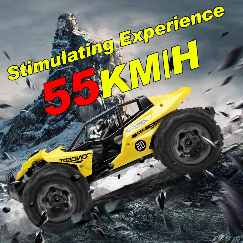 font b RC b font Car 55KM H 4WD High Speed Racing Car Climbing Remote