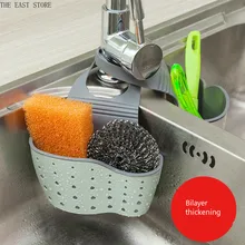 Kitchen utensils sink drainage bag rack Sponge sink receptacle basket drainage rack Kitchen utensils sink drainage bag rack Sponge sink receptacle basket drainage rack